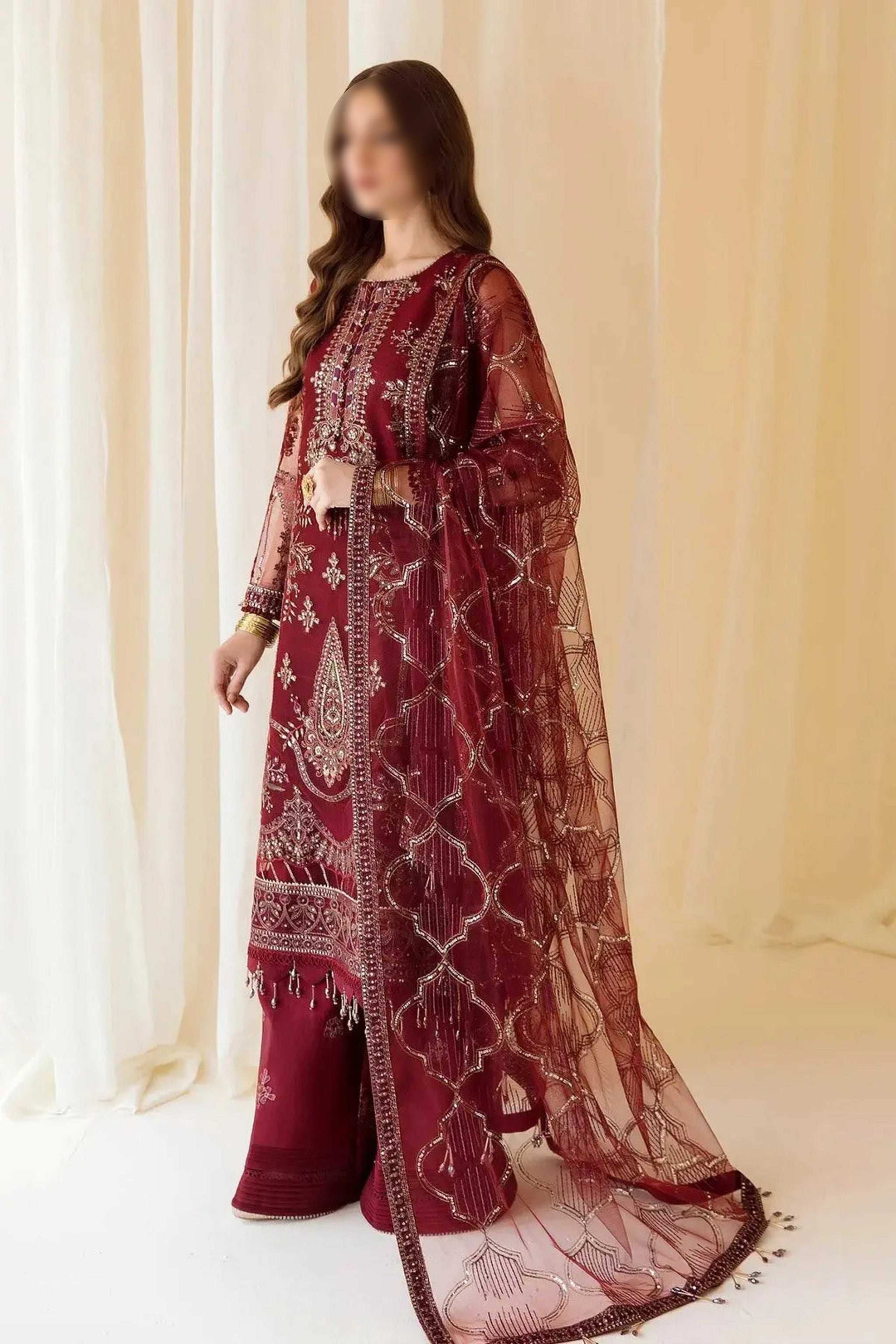 Mulberry – Traditional Embroidered 3-Piece Set