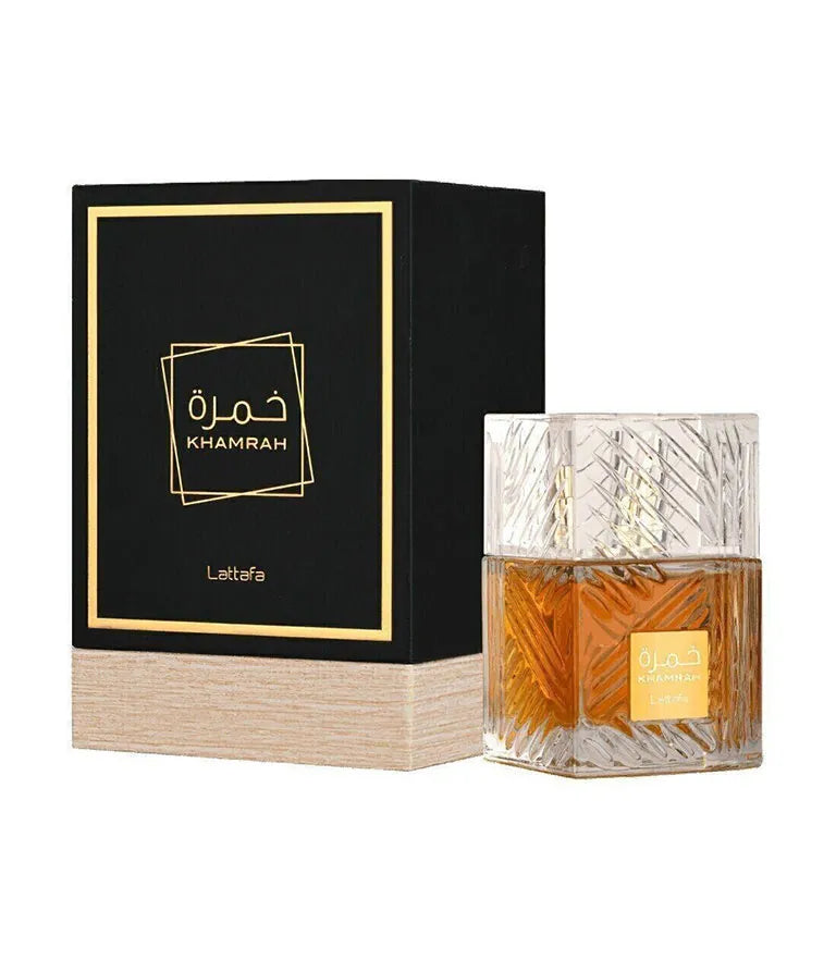 Lattafa Khamrah Perfumes Eau De Parfum 100ml Arabian Spray Perfume