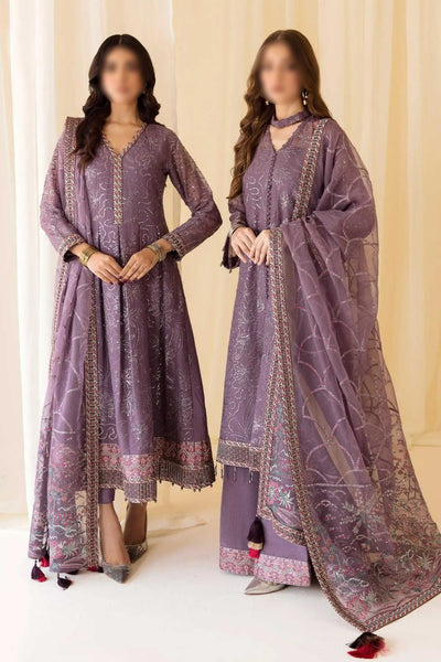 Purple – Traditional Embroidered 3-Piece Set