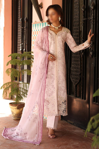 Pastel Pink – Traditional Embroidered 3-Piece Set
