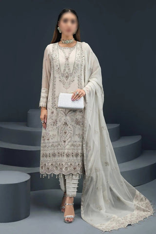 Fairy White – Traditional Embroidered 3-Piece Set