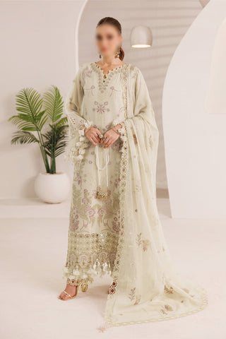 Dusty-Hued – Traditional Embroidered 3-Piece Set