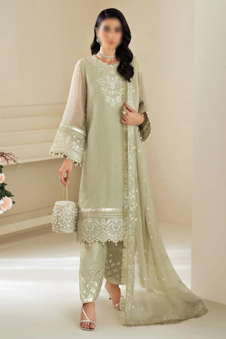 Sea Green – Traditional Embroidered 3-Piece Set