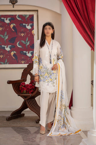 Classic Traditional Wear - Embroidered 3-Piece Set