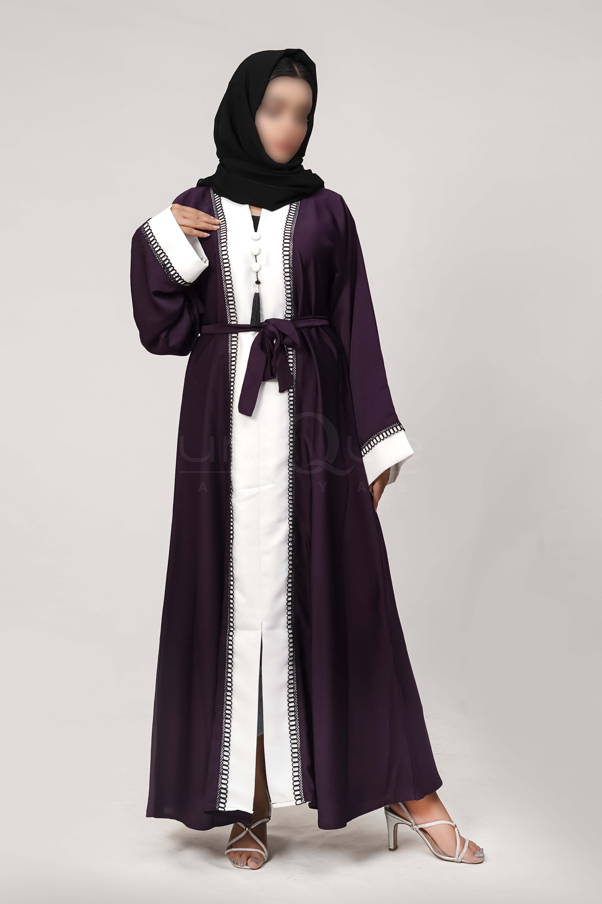 Essential Purple Abaya