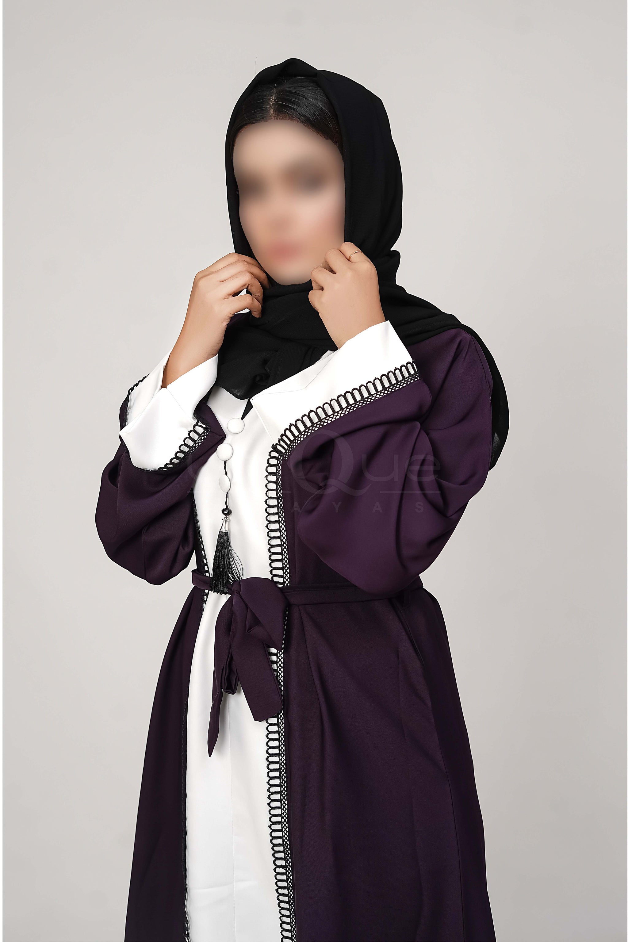 Essential Purple Abaya