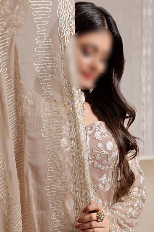 Elegant Beige  – Traditional Embroidered 3-Piece Set