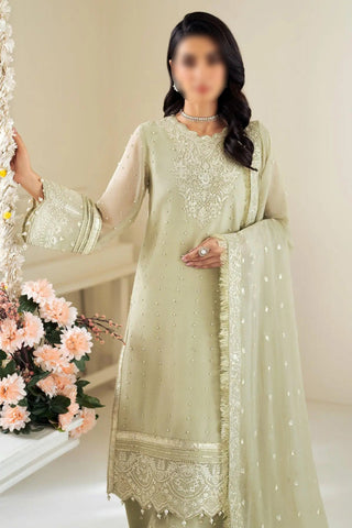 Sea Green – Traditional Embroidered 3-Piece Set