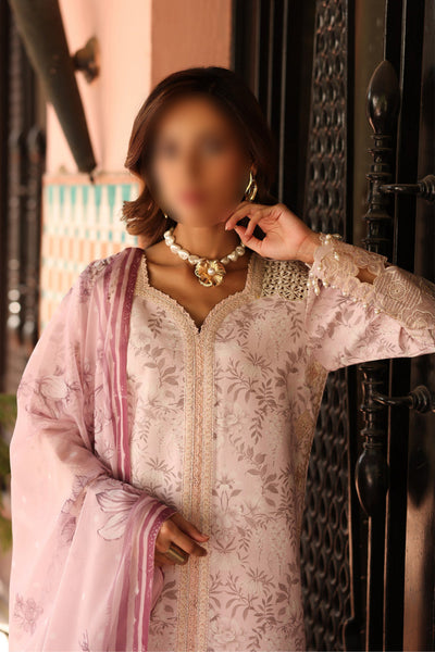 Pastel Pink – Traditional Embroidered 3-Piece Set