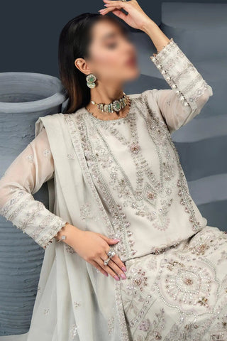Fairy White – Traditional Embroidered 3-Piece Set
