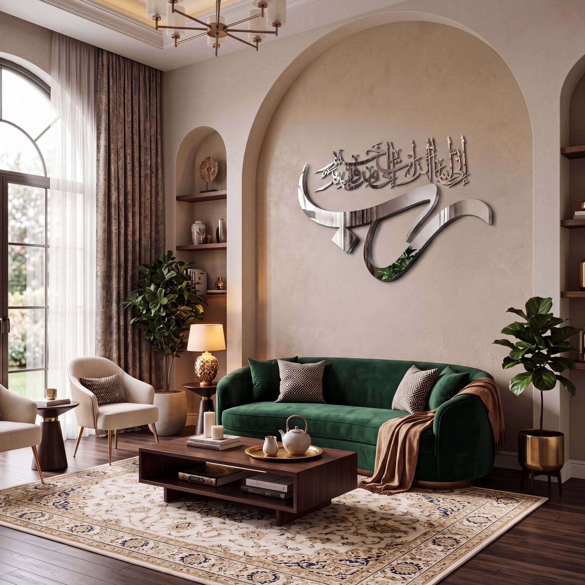 Rabi Inni lima anzalta 3D Wall Art Calligraphy