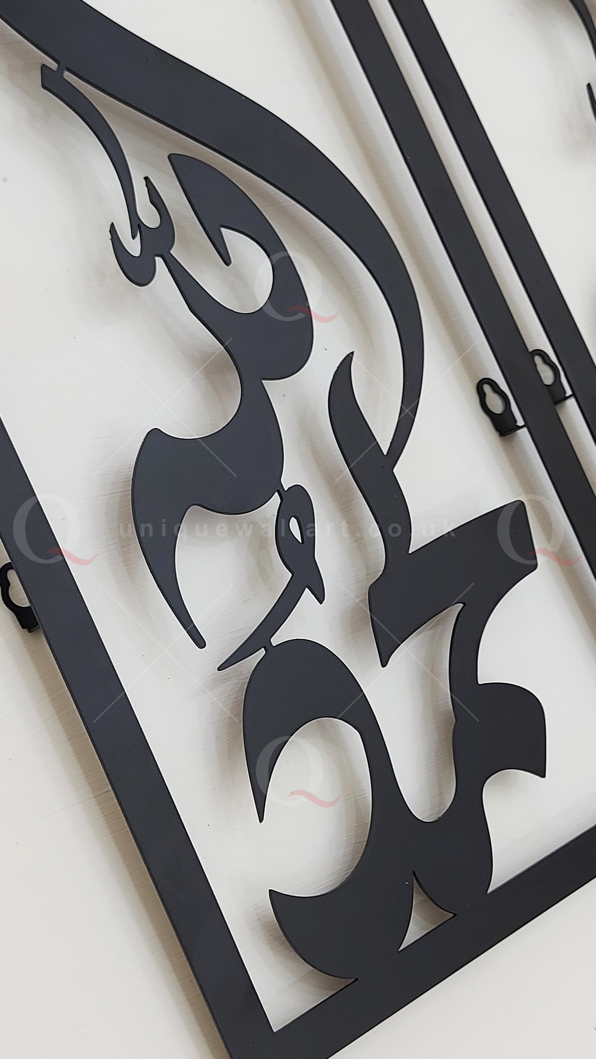 Set of 3 - SubhanAllah, Alhamdulillah and Allahu akbar Metal Arabic Calligraphy